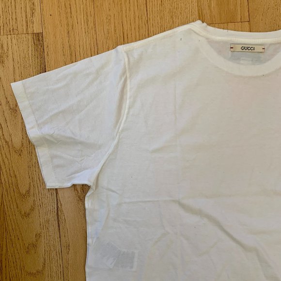 Gucci Vintage Distressed & Oversized Cotton Jersey - Picture 5 of 7